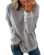 Natalya - Damen-Sweatshirt in einfarbig