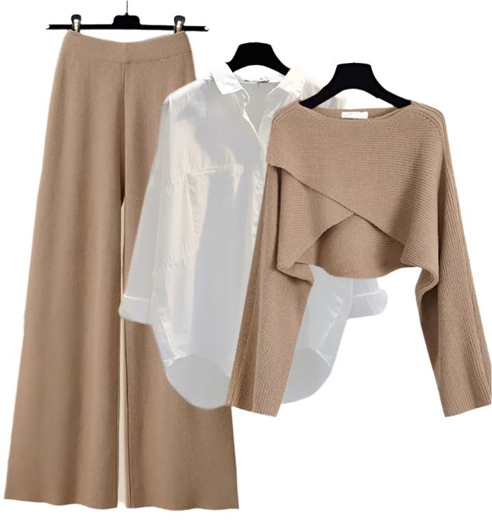 Nicole - Stylish Women's Cozy 3-Piece Set