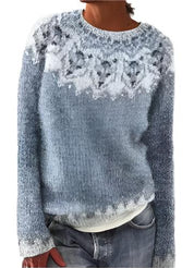 Maureen - modischer Strickpullover mit Muster