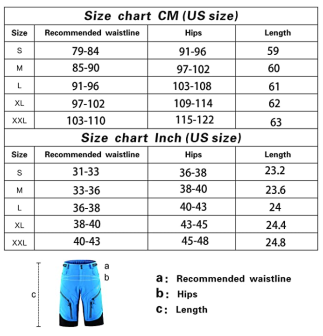 James - Herren-Radhose für den Außenbereich