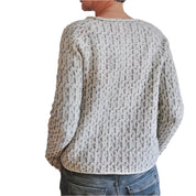 Fawn - Modischer Pullover mit Rundhalsausschnitt