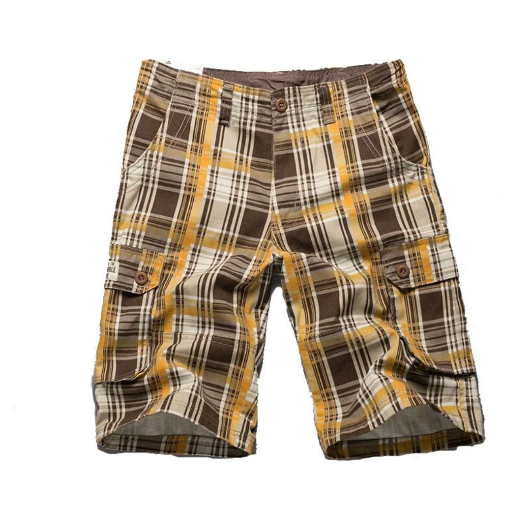 Hernan - Bequeme Herren-Cargo-Shorts aus Baumwolle für den Strand