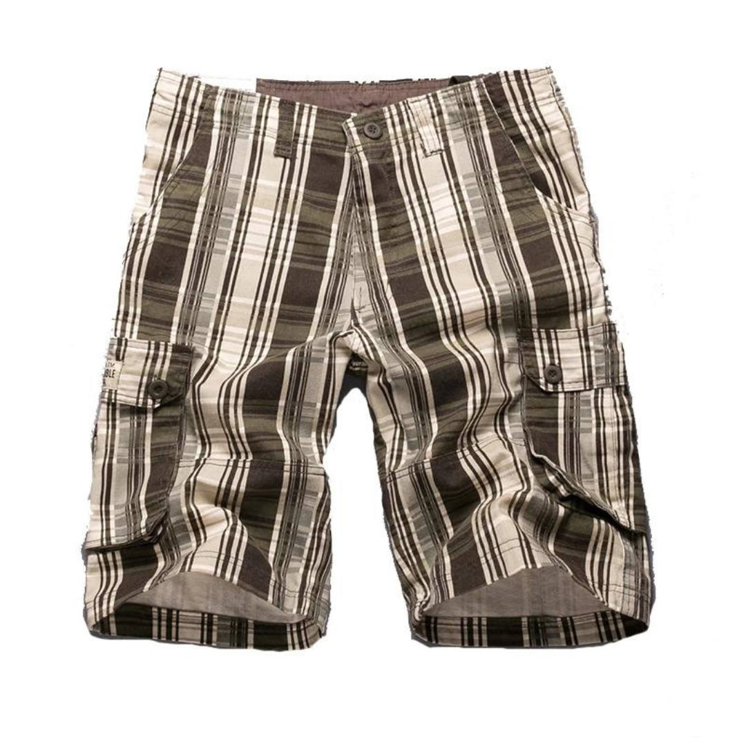 Hernan - Bequeme Herren-Cargo-Shorts aus Baumwolle für den Strand