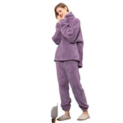 Jonelle - Set aus dickem Fleece-Schlafanzug