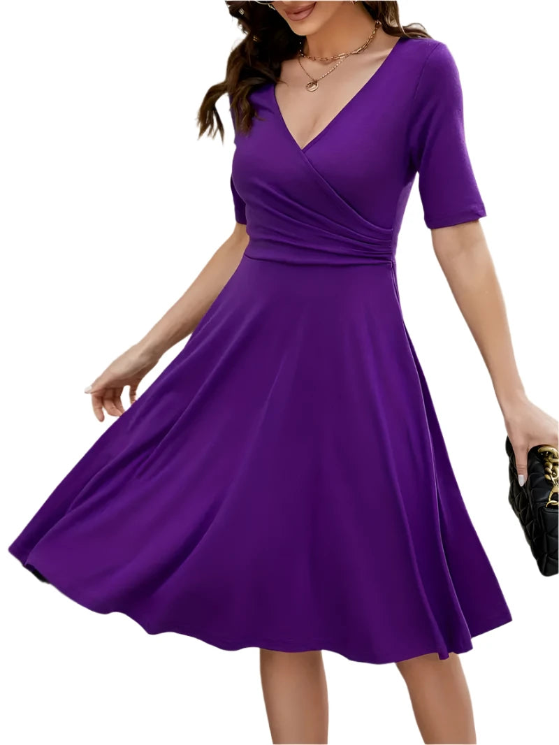 Cecile - Knielanges Midi-Sommerkleid für Damen