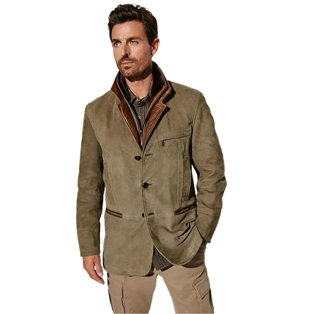 Marcelo - Herren-Jacke im Vintage-Stil