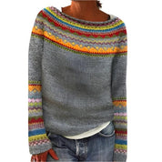 Maureen - modischer Strickpullover mit Muster