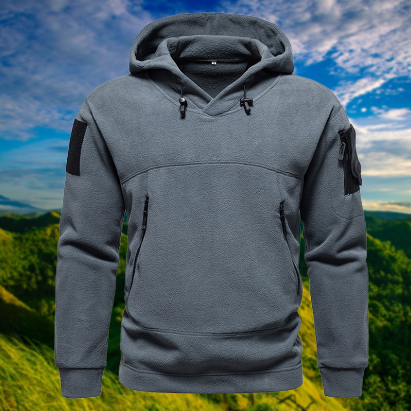 Alex - Taktischer & winddichter Herren-Fleece-Hoodie