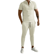 Cornelus - Stilvolles Herren-Outfit mit Poloshirt und klassischer Hose