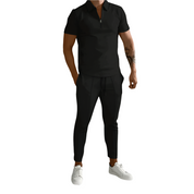 Cornelus - Stilvolles Herren-Outfit mit Poloshirt und klassischer Hose