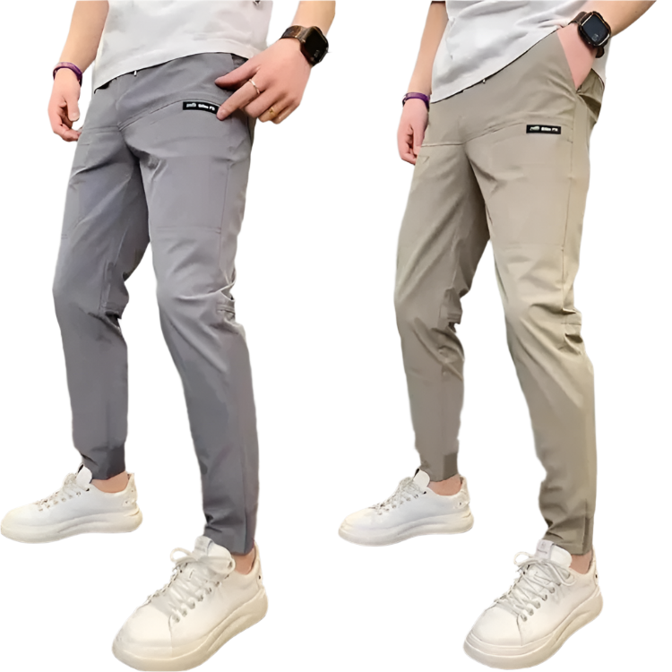 Avni - Skinny Cargo-Hose mit Stretch (1+1)