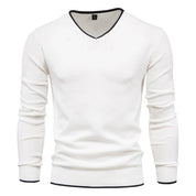 Orlando - Slim Fit Pullover mit V-Ausschnitt