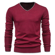 Orlando - Slim Fit Pullover mit V-Ausschnitt