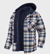 Ferondo -  Herren-Winterjacke mit warmem Karomuster