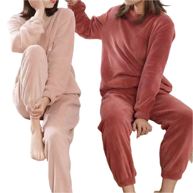 Nila - Damen-Pyjama-Set Gemütliche, weiche Nachtwäsche