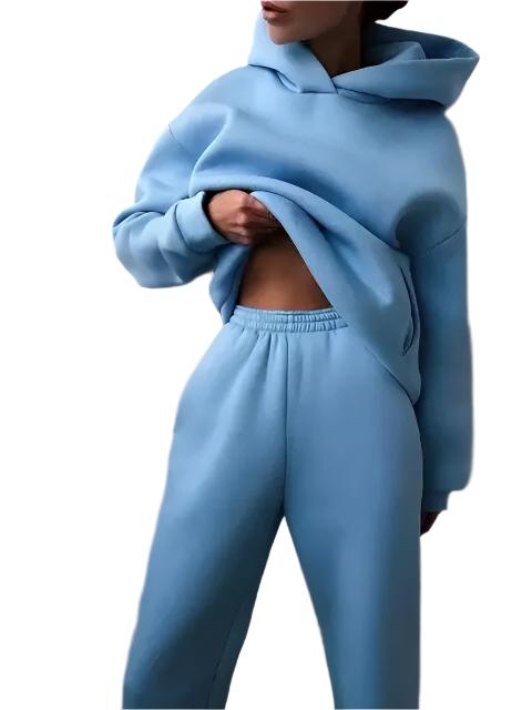 Giselle - Damen-Sweatpants und Kapuzenpulli-Set