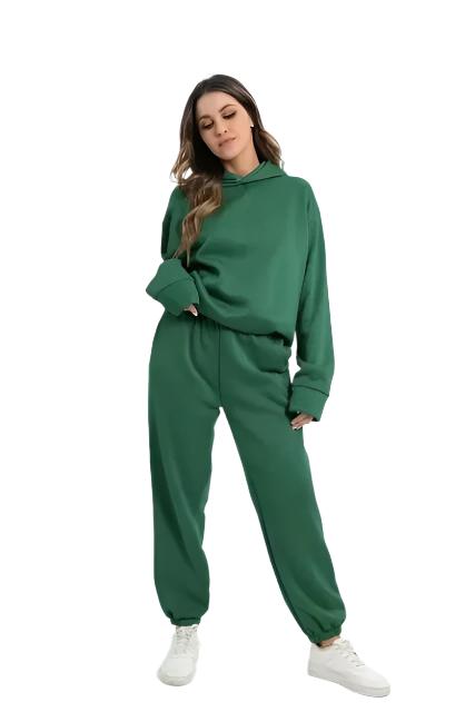 Giselle - Damen-Sweatpants und Kapuzenpulli-Set