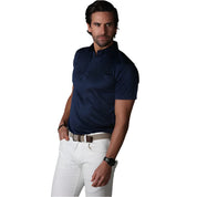 Thierry - Formelles Herren-Poloshirt mit engem Kragen und raffiniertem