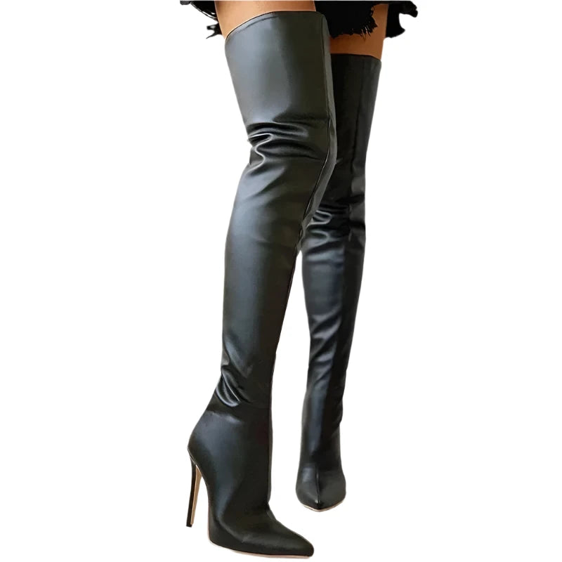 Cynthia - Hochmodische Stiefel mit Stiletto-Absatz