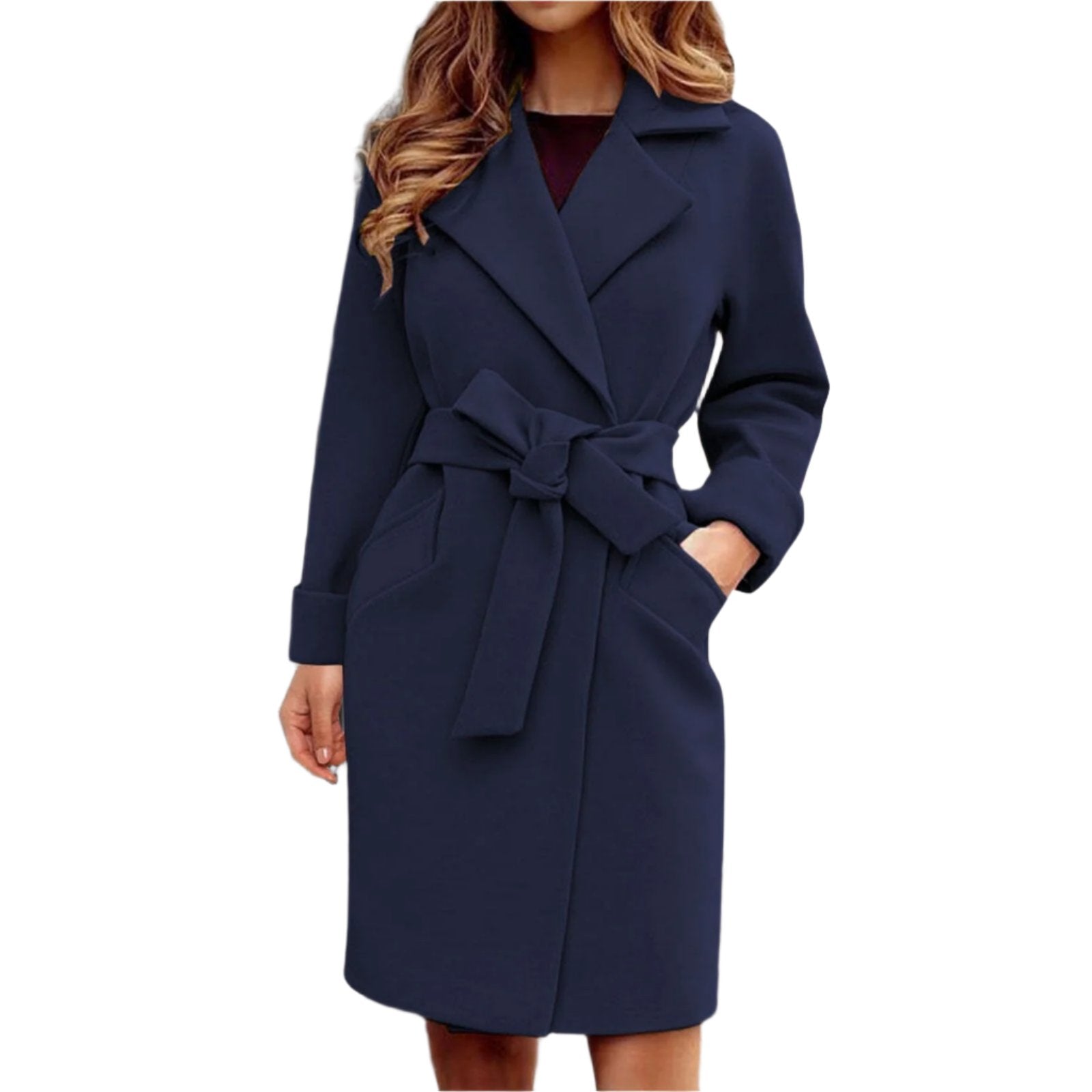 Nady - Längerer Winter-Trenchcoat für Frauen