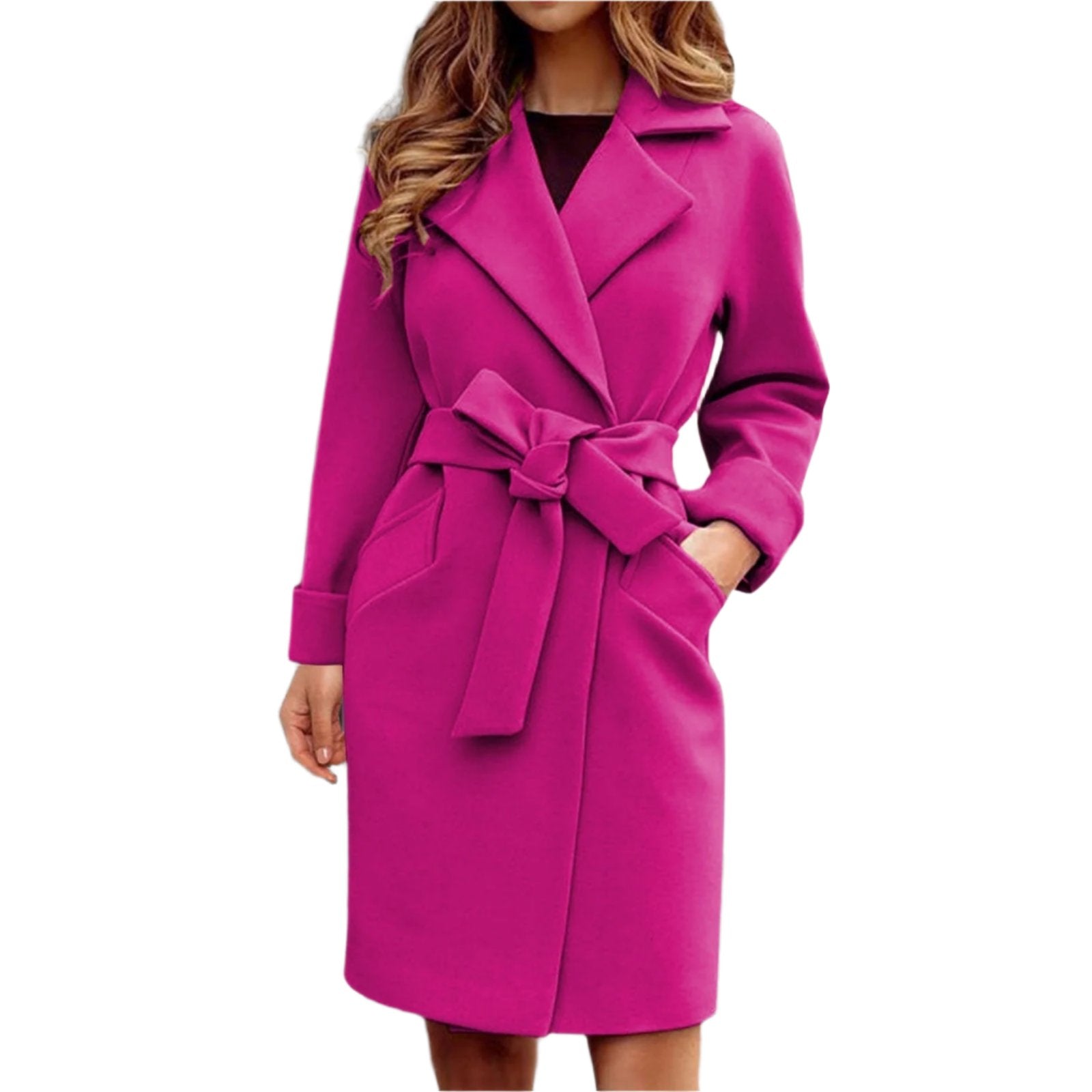 Nady - Längerer Winter-Trenchcoat für Frauen