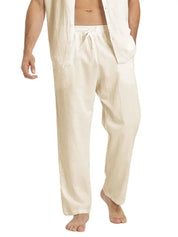 Adrie - Herren-Leinenhose mit weitem Bein