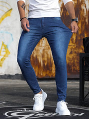 Simon - Lässige Slim-Jeans aus mittelschwerem Stretch-Denim für Herren