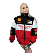 Racewear - Von Ferrari inspirierte Unisex-Rennweste im Retro-Stil