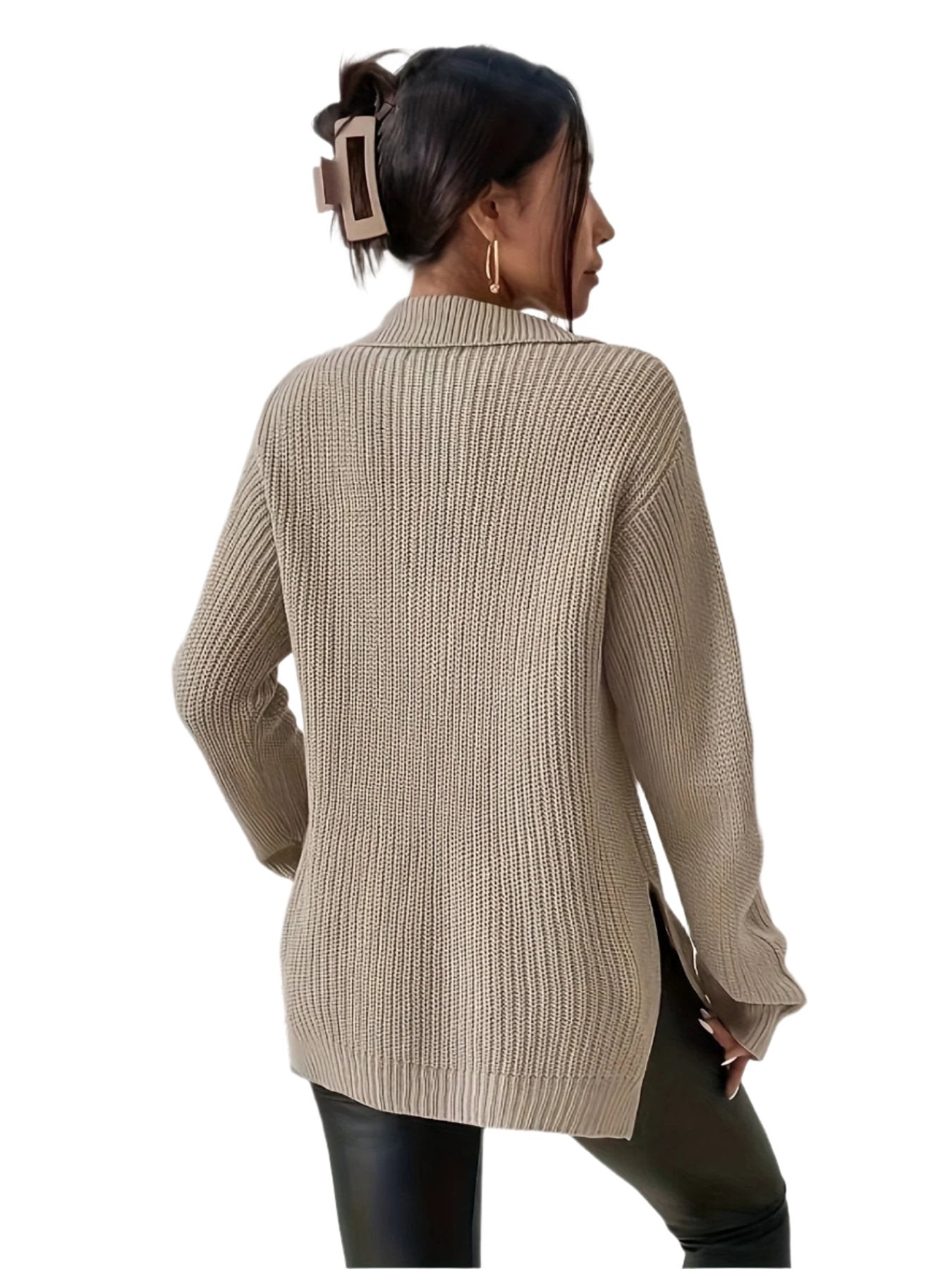 Kealla - Freizeitpullover mit Reißverschluss für Frauen