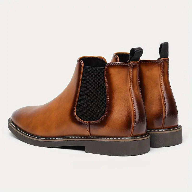 Nelvin - Bequeme Chelsea Boots für Männer - Lässige Schlupfschuhe