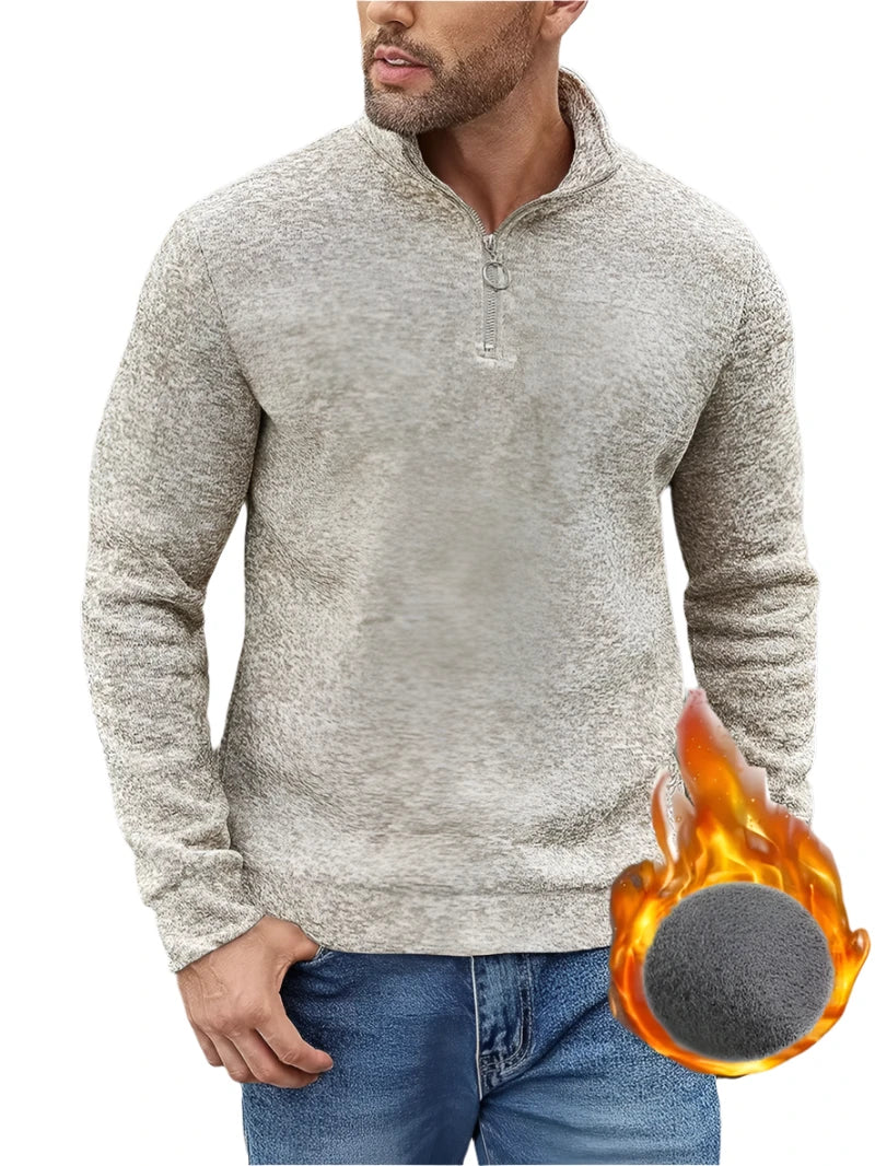 Dionard - Lässiger Herrenpullover mit Reißverschluss