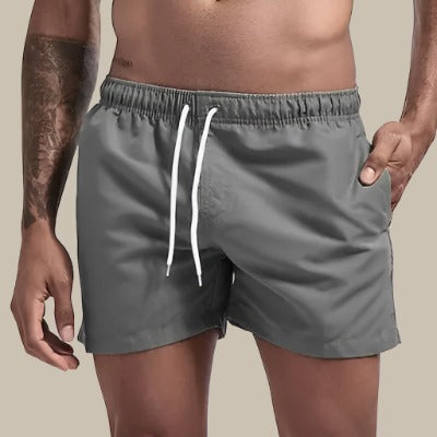 Duane - Hochwertige, schlichte und schnell trocknende Herren-Badeshorts