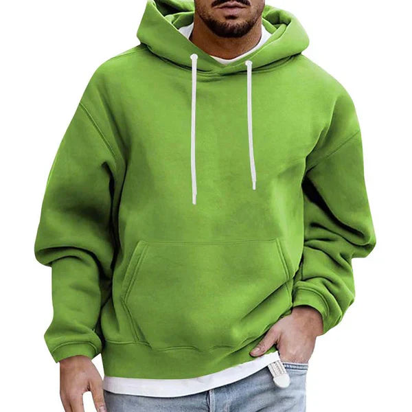 Calvin - Gemütlicher Herren-Kapuzenpullover mit Taschen