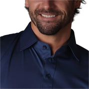 Thierry - Formelles Herren-Poloshirt mit engem Kragen und raffiniertem