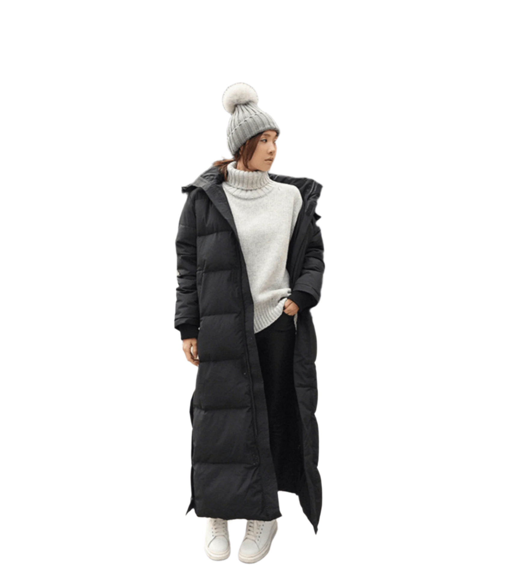 Kim - Warmer Daunenparka Extra Long für den Winter